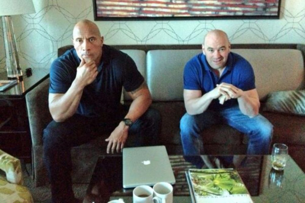 UFC: Παρέα White και Rock