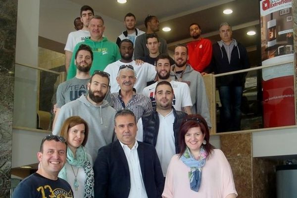 Τρίκαλα BC: Επίσκεψη κι «ευχαριστώ» (photo)