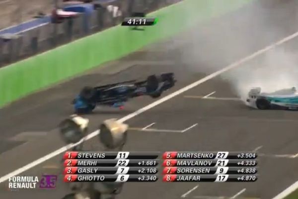 Ατύχημα-σοκ στη Μόντσα (video)