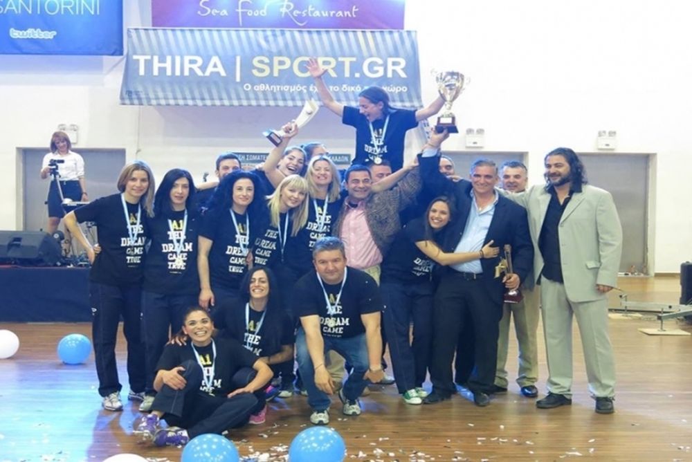 Α2 Βόλεϊ Γυναικών: Η φιέστα ανόδου της Θήρας