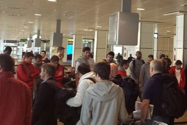 Ολυμπιακός: Προσγειώθηκε στη Μαδρίτη (photo)
