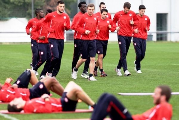 Ολυμπιακός: Προπόνηση με... δανεικούς στο Ρέντη