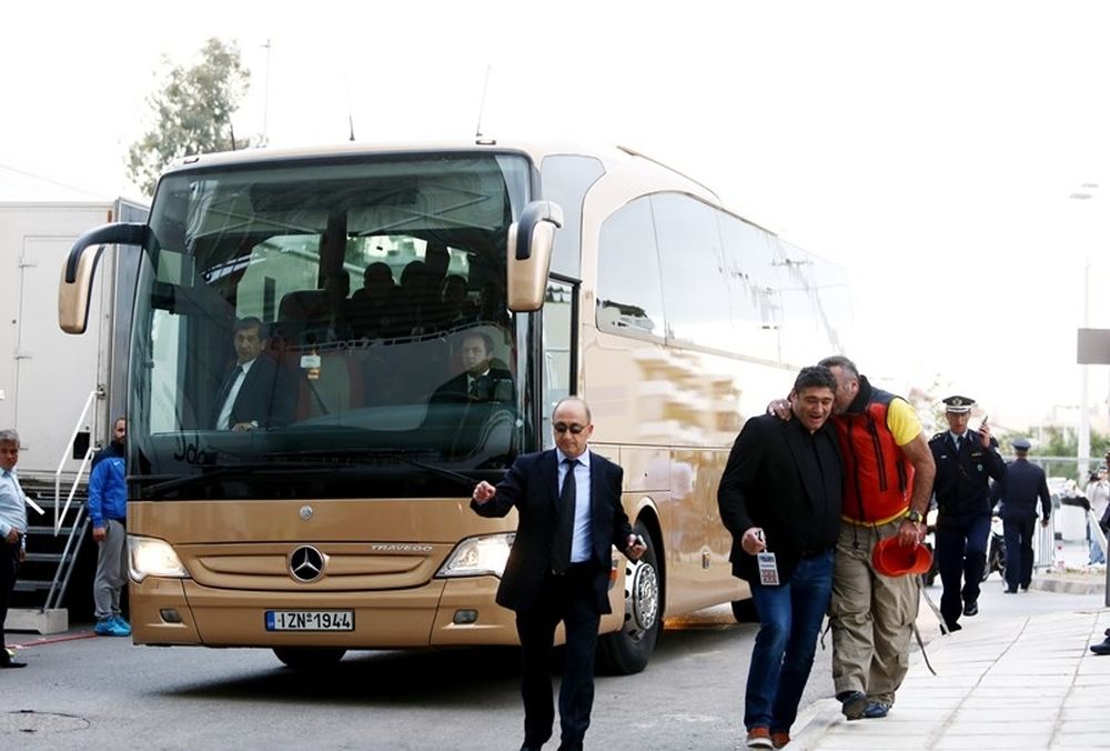 ΠΑΟΚ - Παναθηναϊκός: Η άφιξη του «Δικεφάλου του Βορρά» (photos)