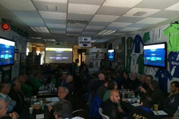 Σαμπάνιες για την κούπα στην Αμερική (photos)