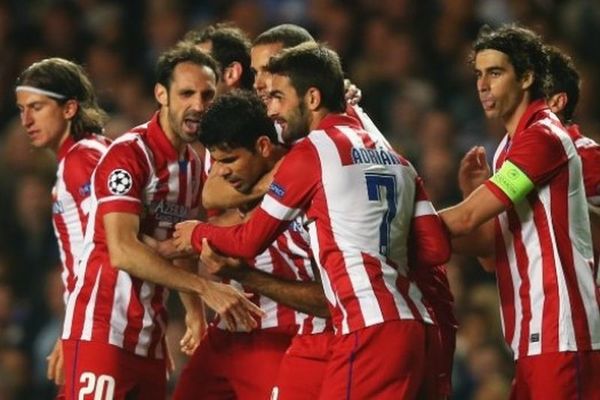 Ατλέτικο: Οι πανηγυρισμοί στα αποδυτήρια! (photo)