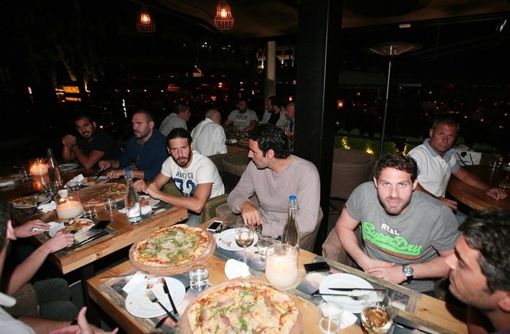 Παναθηναϊκός: Το γεύμα του πόλο (photos)