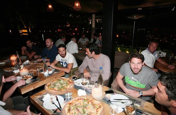 Παναθηναϊκός: Το γεύμα του πόλο (photos)