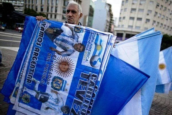 Αργεντινή: Διαμαρτυρία για τον αποκλεισμό Τέβεζ