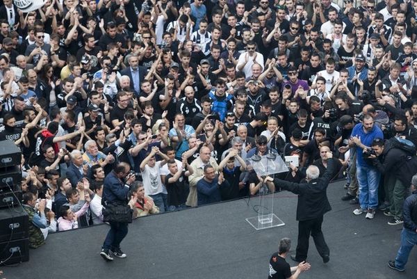 ΠΑΟΚ: Έντονος παλμός στο συλλαλητήριο (photos)