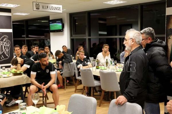 ΠΑΟΚ: Αποχαιρετισμός με δείπνο (photos)