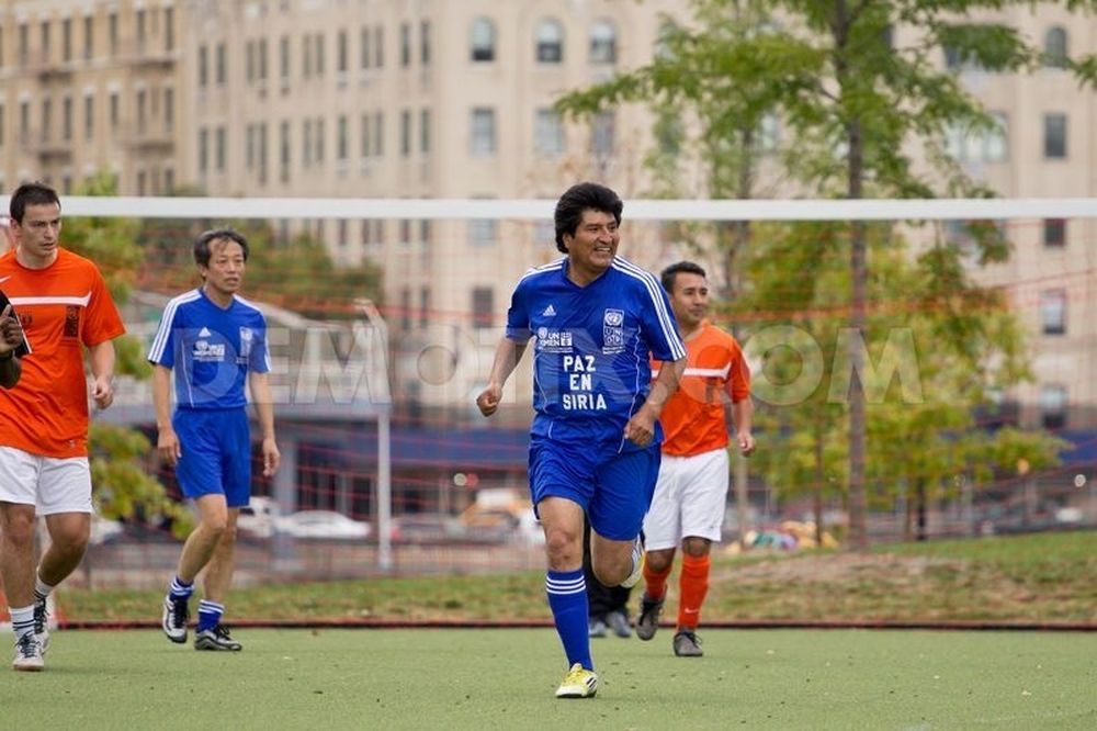 Επαγγελματίας ποδοσφαιριστής ο πρόεδρος της Βολιβίας