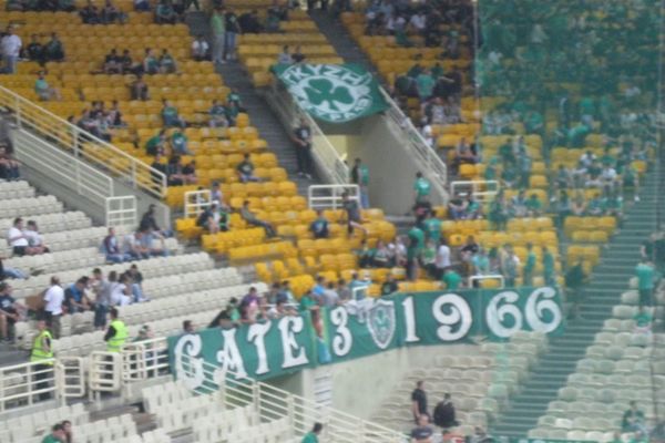 Παναθηναϊκός: «Ντύνεται» το ΟΑΚΑ (photos)