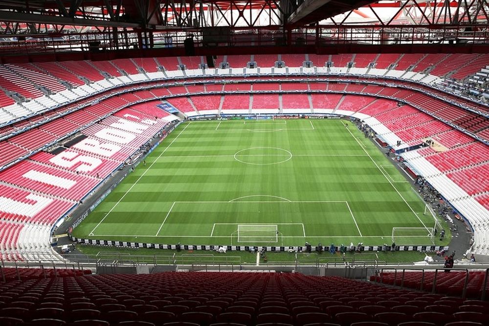 Champions League: Έτοιμο το γήπεδο (photos)