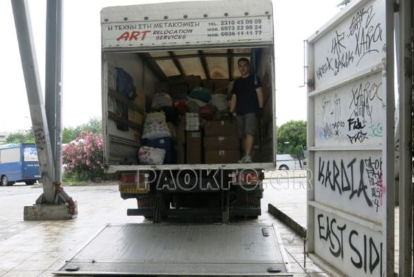 ΠΑΟΚ: Αποστολή βοήθειας στη Σερβία
