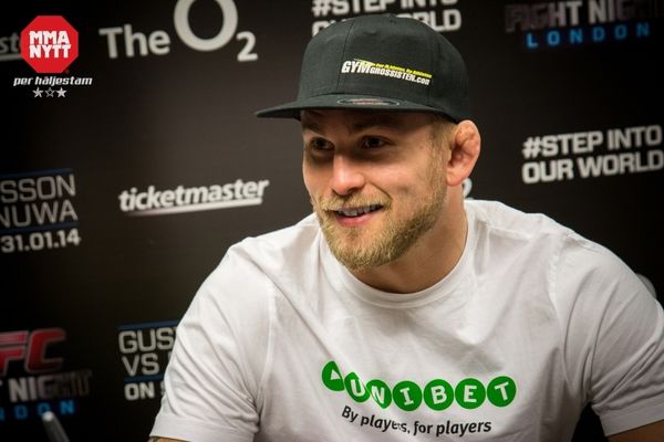 UFC 177: Ανυπομονεί ο Gustafsson