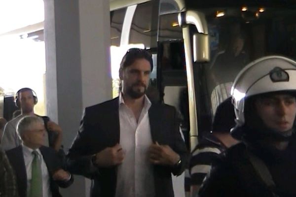 Onsports TV: Η άφιξη του Παναθηναϊκού στο ΣΕΦ (video)