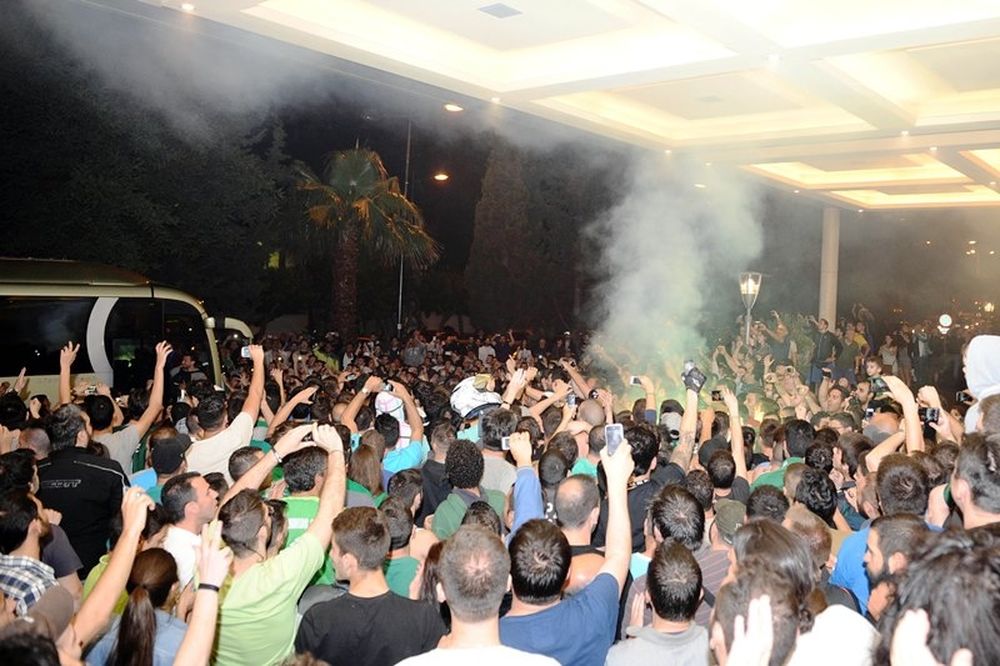 Παναθηναϊκός: Ολονύκτιο πάρτι στο Caravel (videos)