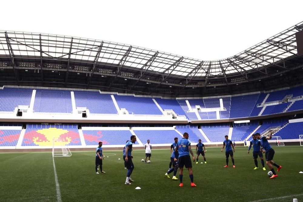 Mundial 2014: Η Εθνική στο Νιού Τζέρσεϊ (photos)