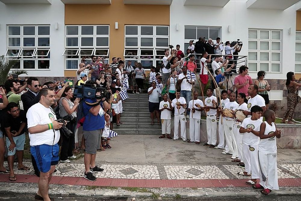 Mundial 2014: Η άφιξη στο Αρακαζού (video)