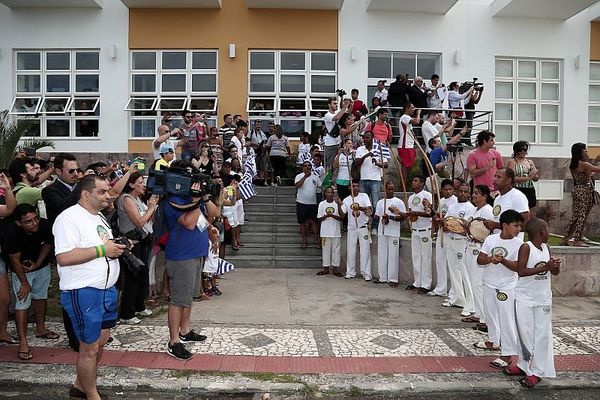 Mundial 2014: Η άφιξη στο Αρακαζού (video)