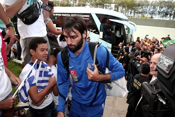 Mundial 2014: Η υποδοχή της Ελλάδας (video)