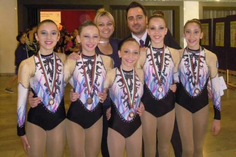 Αεροβική γυμναστική: Χάλκινο μετάλλιο στο Μπόροβετς
