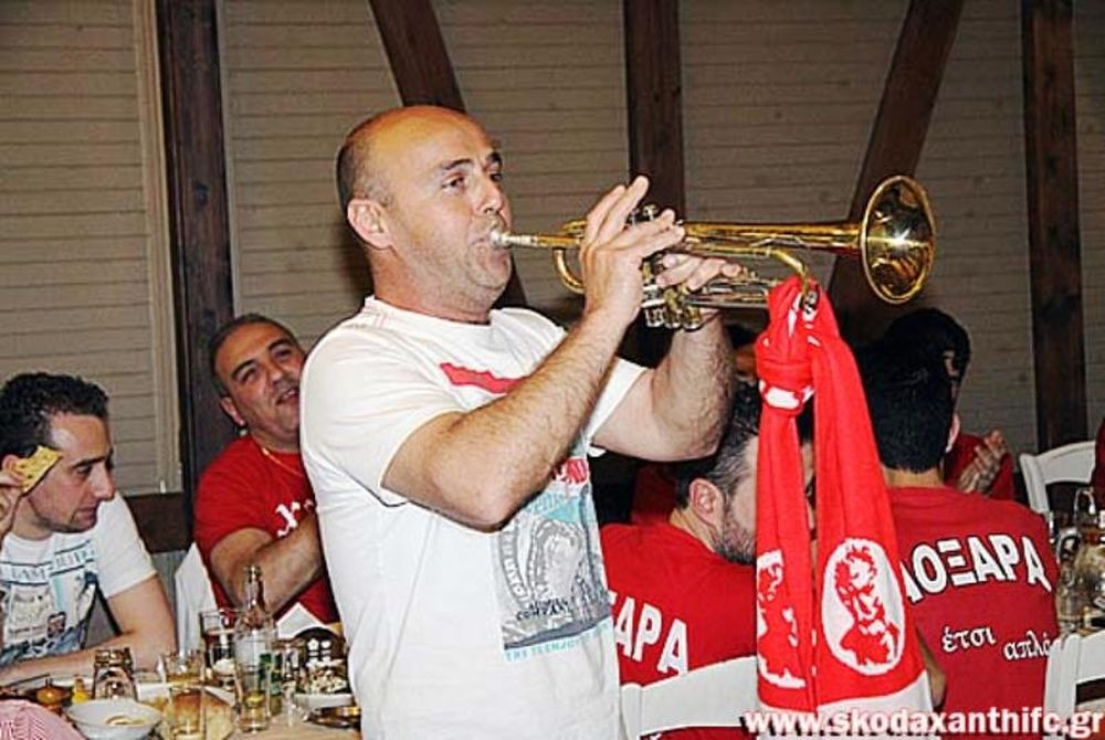 Ξάνθη: Το δείπνο των Xanthifans στην ομάδα(video)