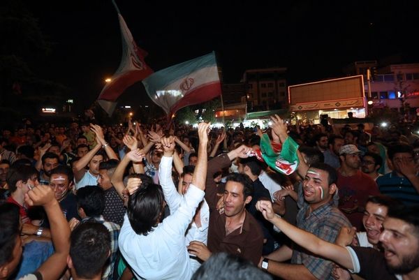 Μουντιάλ 2014: Γιορτή στην Τεχεράνη παρά την ήττα(photos)