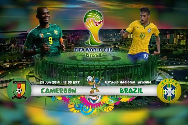 Παγκόσμιο Κύπελλο 2014: Καμερούν – Βραζιλία (23.00 ΝΕΡΙΤ+videos)