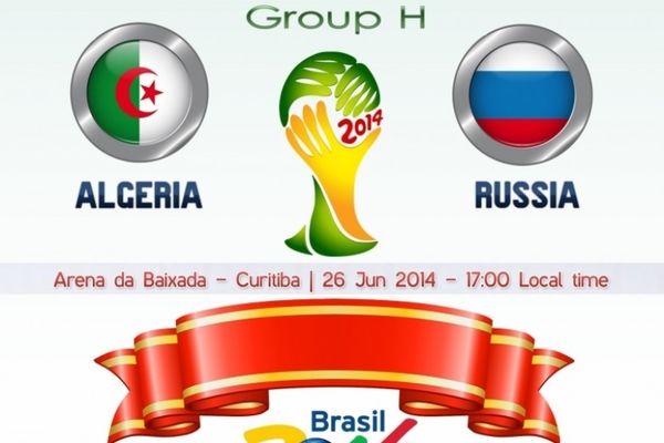Παγκόσμιο Κύπελλο Ποδοσφαίρου 2014: Αλγερία – Ρωσία (23.00 ΝΕΡΙΤsports,ΝΕΡΙΤ HD)