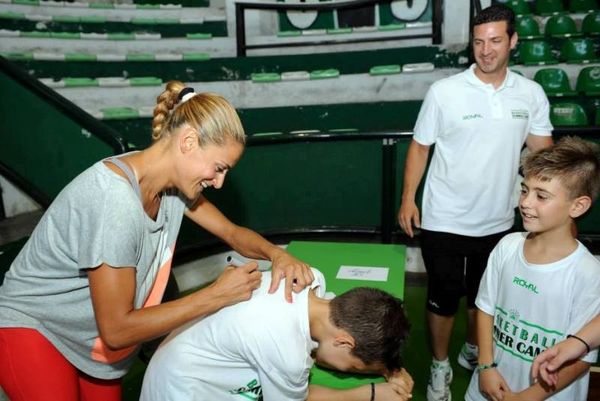 Παναθηναϊκός: Η Κωστάκη στο Basketball Summer Camp (photos)