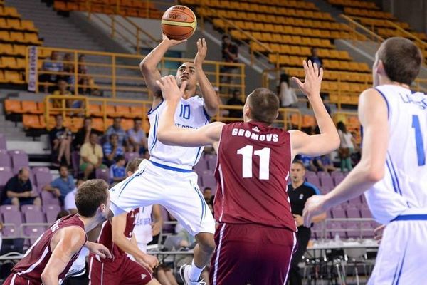 Εθνική Μπάσκετ Νέων Ανδρών: Πρώτη νίκη με Λετονία