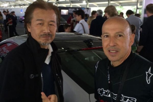 Ο Didier Auriol με το Lexus RC F στο Γκούντγουντ (vid)