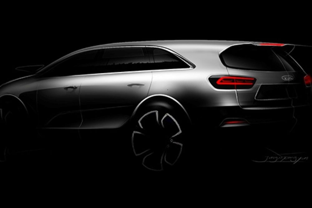 Πρώτα σκίτσα για το νέο Sorento (vid)