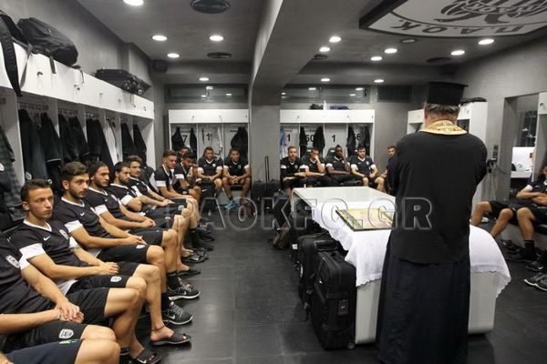 ΠΑΟΚ: Αγιασμός στην Τούμπα