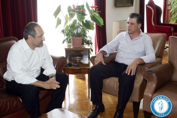 Ηρακλής: Συνάντηση Παπαθανασάκη με Ορφανό