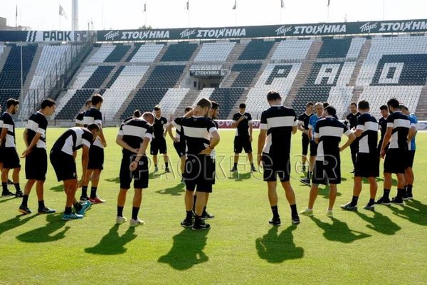 ΠΑΟΚ: Επίσκεψη από τον μικρό Άγγελο (photo)