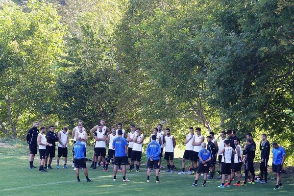ΑΕΚ: Πρώτη προπόνηση στο Πήλιο (photos)