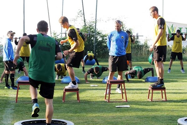 ΑΕΚ: Προπόνηση με δίτερμα (photos)