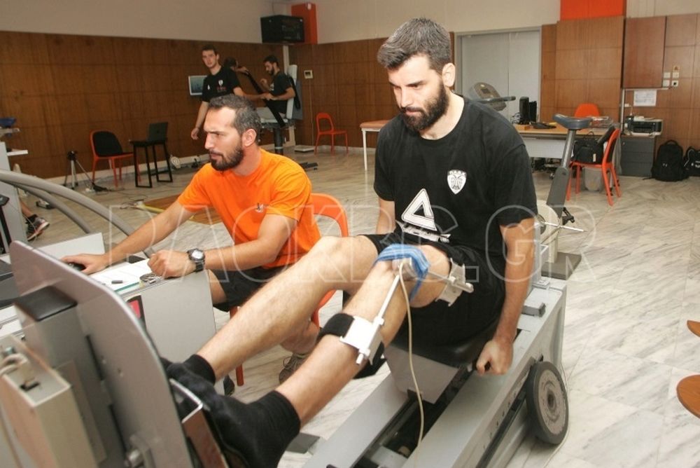 ΠΑΟΚ: Οι εργομετρικές εξετάσεις (photos)