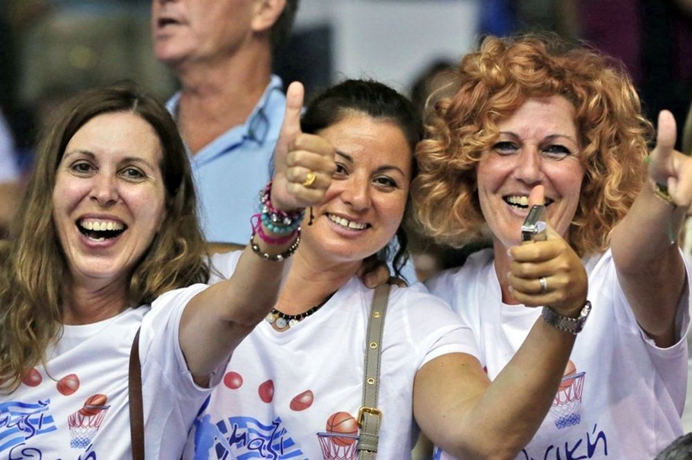 Μουντομπάσκετ 2014: Η ελληνική κερκίδα (photos)