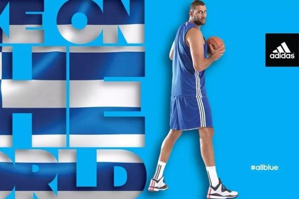 Mundobasket 2014: Πανηγύρισε και η Adidas για Ελλάδα (tweet +photo)