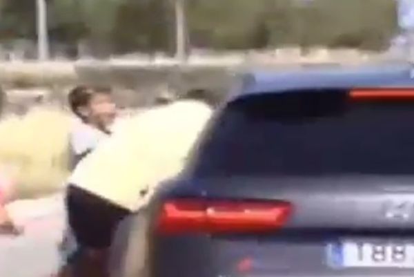 Ρεάλ Μαδρίτης: Ο Ρονάλντο «παρέσυρε» οπαδό με το αυτοκίνητο (video)