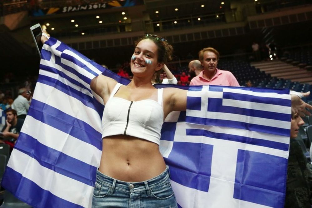 Μουντομπάσκετ 2014: Η γαλανόλευκη κερκίδα (photos)