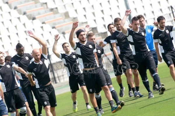 ΠΑΟΚ: Προπόνηση χωρίς διεθνείς