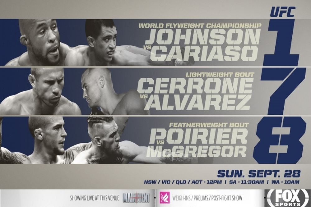 UFC 178: Ανανεωμένο preview για «Johnson vs Cariaso»