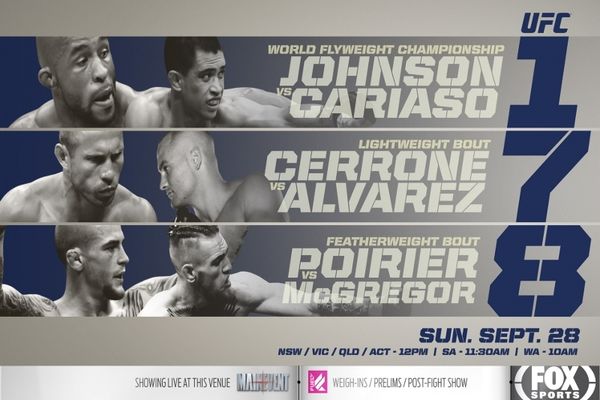 UFC 178: Ανανεωμένο preview για «Johnson vs Cariaso»