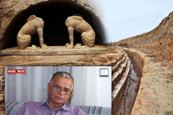 Αμφίπολη: Ο Σ. Καργάκος στην κάμερα του Newsbomb για τον τάφο και τον Μέγα Αλέξανδρο