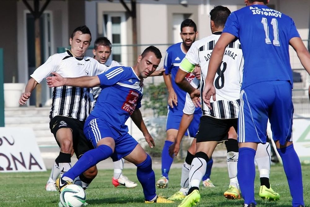 Δόξα Δράμας – Έβρος Σουφλίου 0-3