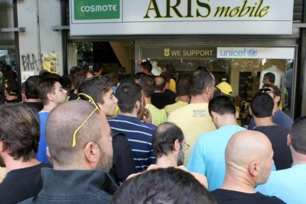 Άρης: Πάνω από 1.300 τα διαρκείας